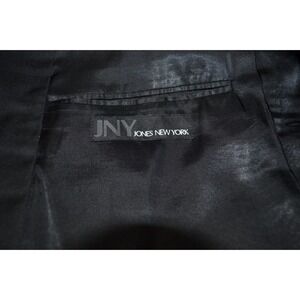 Jones New York Mens Black 3 Button Blazer Sports Coat Business 42R‎ Career Wool